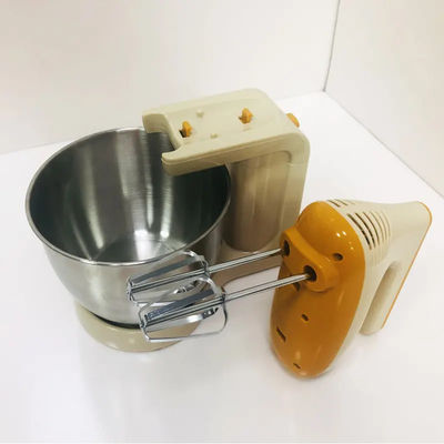 A ferramenta de cozimento 150W da mão amarela da máquina do misturador do bolo do ovo personalizou